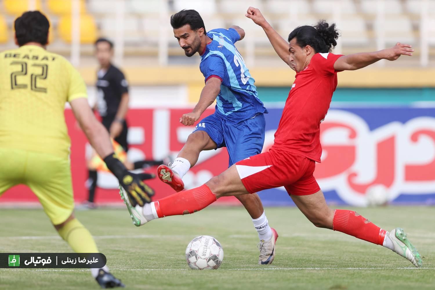 گزارش تصویری بعث کرمانشاه 0-0 نساجی