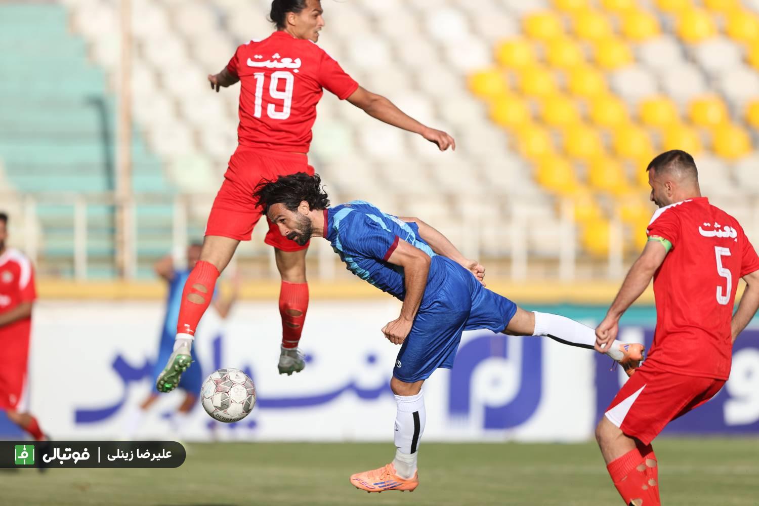 گزارش تصویری بعث کرمانشاه 0-0 نساجی