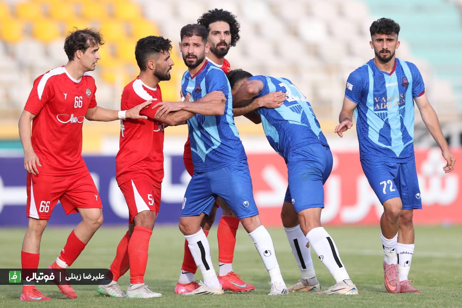 گزارش تصویری بعث کرمانشاه 0-0 نساجی
