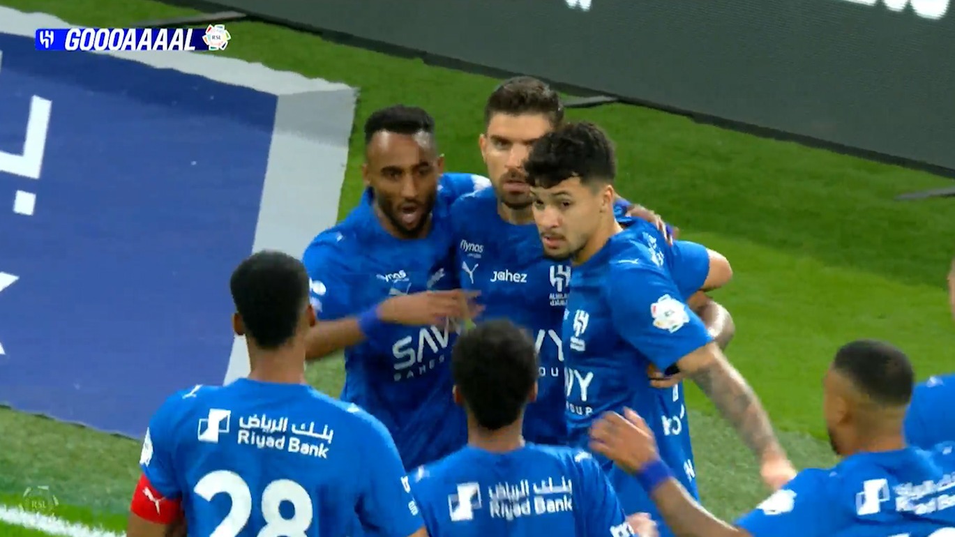 گل اول الهلال به نئوم (روبن نوس)