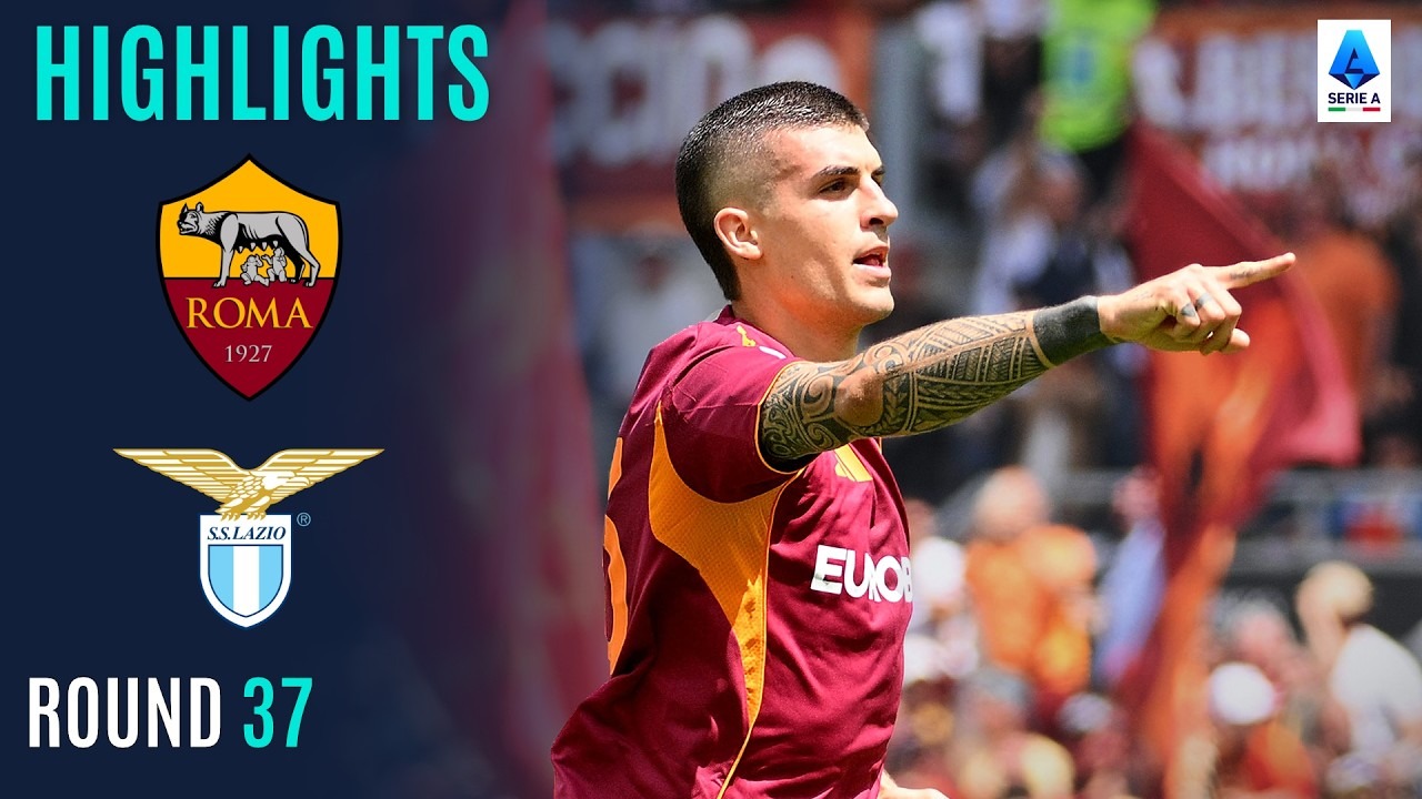 خلاصه بازی رم 2-0 لاتزیو؛ گاسپرینی، ساری را کیش و مات کرد!