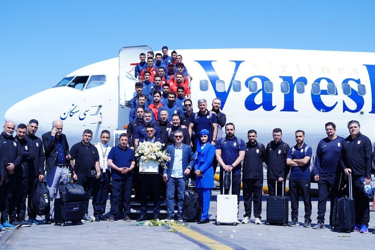 کاروان تیم ملی ایران راهی ترکیه شد