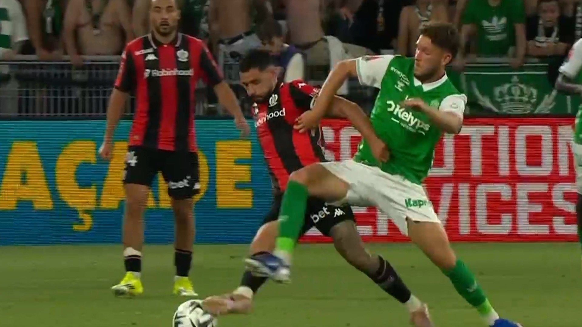 خلاصه بازی سنت اتین 0-0 نیس
