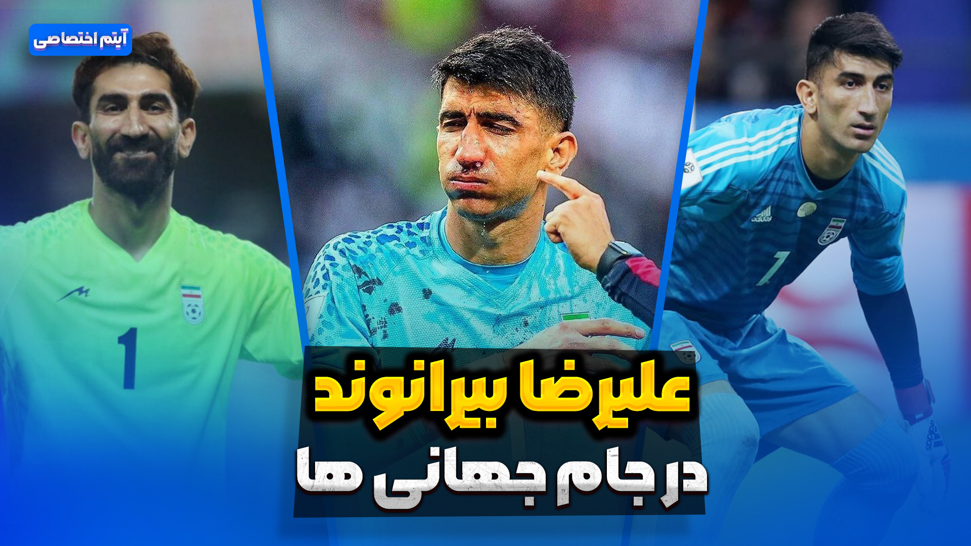 عملکرد علیرضا بیرانوند در ادوار مختلف جام جهانی