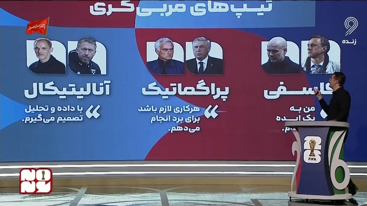 سه تیپ و فلسفه مربیگری از زبان مهدی رحمتی