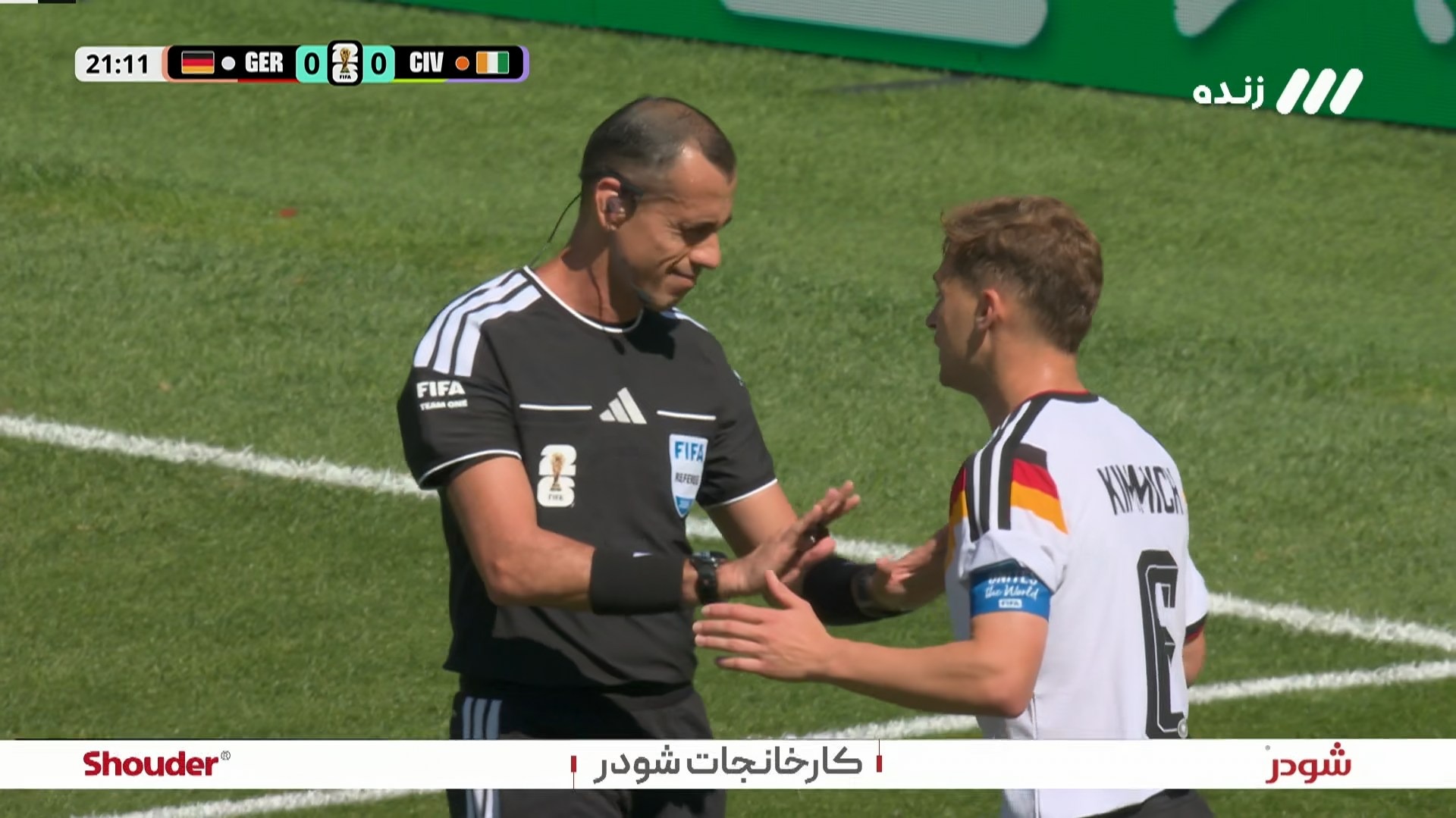 گل آلمان به ساحل عاج توسط پاولوویچ مردود اعلام شد