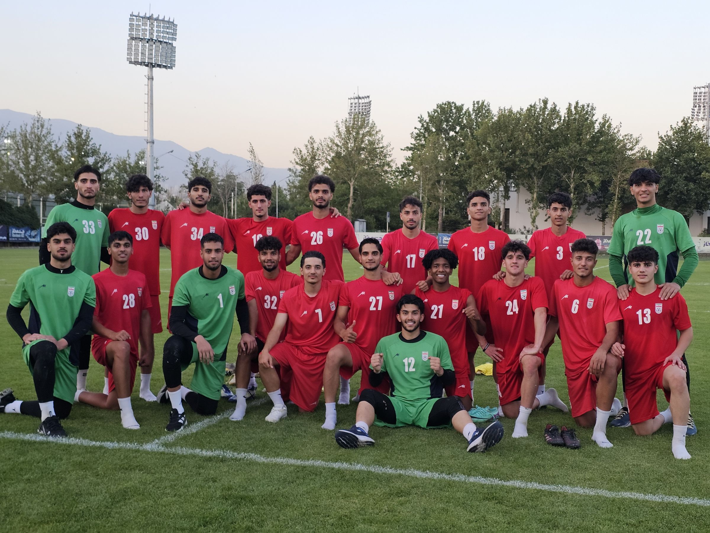 گزارش تصویری؛ تمرین تیم ملی جوانان در مرکز ملی