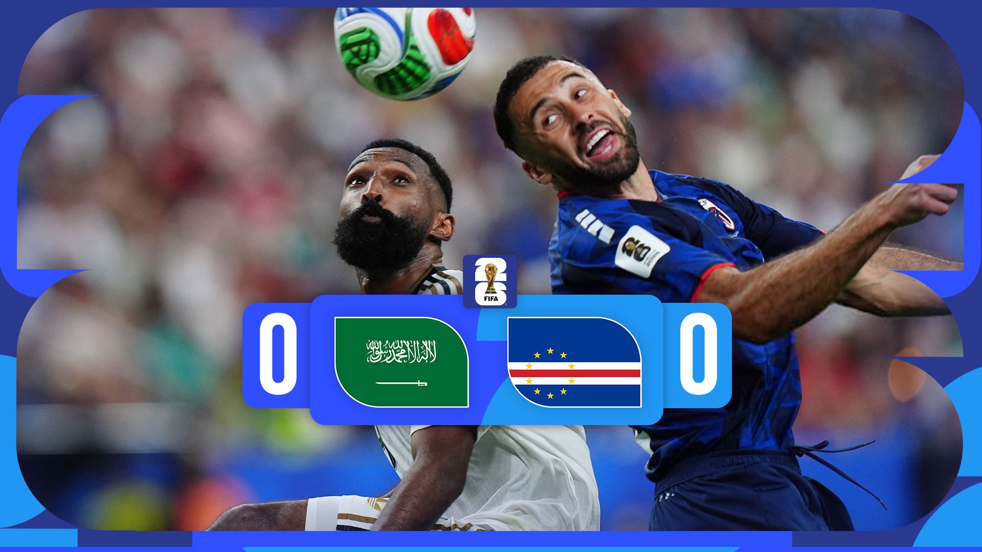 خلاصه بازی کیپ ورد 0-0 عربستان سعودی