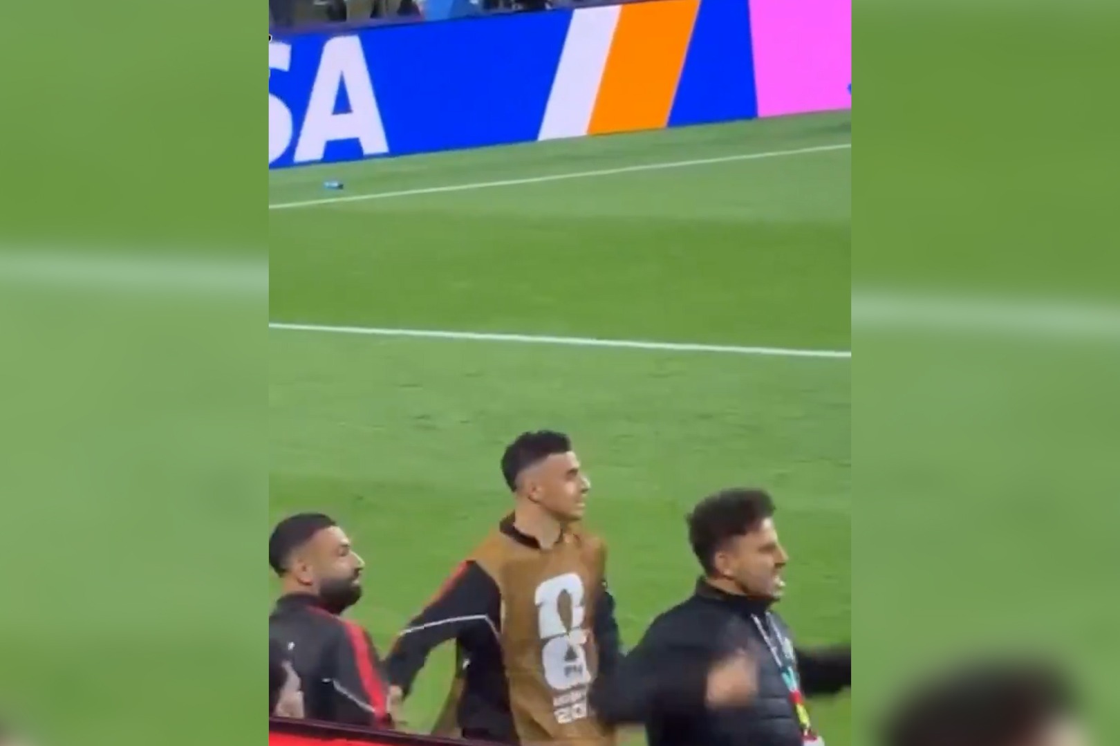 واکنش محمد صلاح به مردود شدن گل ایران