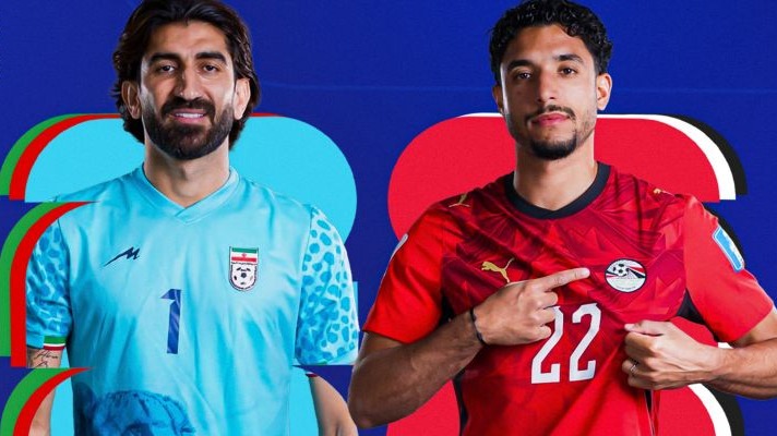 بازپخش فوتبال مصر - ایران