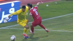 دریبل آنتونیو آدان مقابل علی علیپور