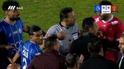درگیری بازیکنان استقلال و پرسپولیس