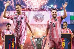 طرح بلیچرریپورت از خداحافظی جوردی آلبا و سرخیو بوسکتس