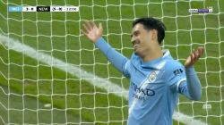 گل سوم منچستر سیتی به نیوکاسل (تیجانی ریندرز)