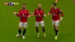 گل اول منچستریونایتد به تاتنهام (برایان امبئومو)