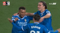 گل دوم رئال مادرید به والنسیا (کیلیان امباپه)