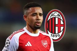 یکی از سه مهاجم آرسنال در رادار میلان
