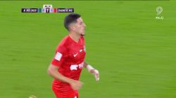 گل اول شباب الاهلی به الاهلی عربستان (کاساردو لموس)