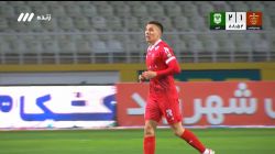 گل اول پرسپولیس به خیبر خرم آباد (سرگیف)