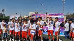 جشن قهرمانی تیم های رده امید و بزرگسالان هیات فوتبال شمالغرب تهران