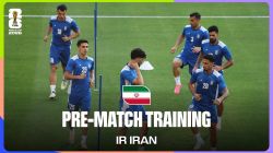 آخرین تمرین تیم ملی ایران پیش از تقابل با نیوزیلند