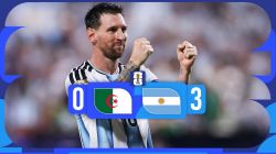 خلاصه بازی آرژانتین 3-0 الجزایر (هت تریک مسی)