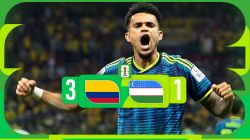 خلاصه بازی ازبکستان 1-3 کلمبیا؛ خنجر دیاز برای شکار گرگها کافی بود!