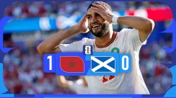 خلاصه بازی اسکاتلند 0-1 مراکش