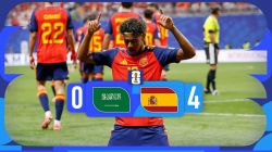 خلاصه بازی اسپانیا 4-0 عربستان سعودی