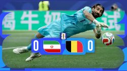 خلاصه بازی بلژیک 0-0 ایران