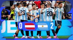 خلاصه بازی آرژانتین 2-0 اتریش؛ رکوردشکنی مسی در تاریخ جام جهانی