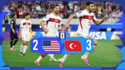 خلاصه بازی ترکیه 3-2 آمریکا