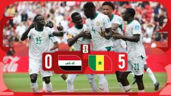 خلاصه بازی سنگال 5-0 عراق