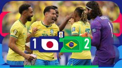 خلاصه بازی برزیل 2-1 ژاپن