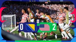خلاصه بازی آمریکا 2-0 بوسنی