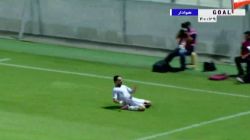 گل اول هوادار به نساجی (امیرمحمد ستایش)