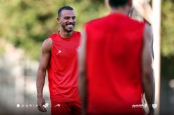 اولین حضور ابوالفضل جلالی در تمرین پرسپولیس! (عکس)