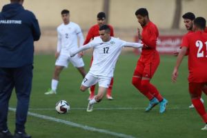 بازی دوستانه اردن و فلسطین در بیت لحم