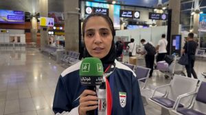 صحبتهای نسیمه غلامی بعد از بازگشت کاروان تیم ملی فوتسال زنان به ایران