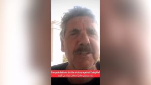 تبریک قهرمانی تراکتور در سوپرجام توسط تونی اولیویرا سرمربی سابق تراکتور