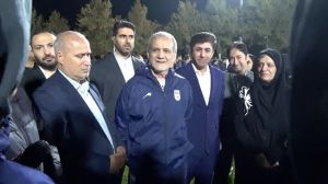 صحبتهای دکتر پزشکیان در اردوی تیم ملی فوتبال