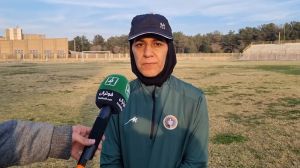 صحبتهای بیان محمودی سرمربی تیم فوتبال بانوان سپاهان بعد از بازی با خاتون بم