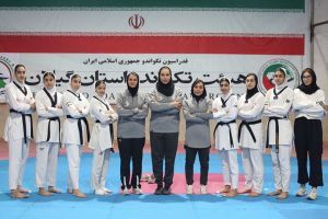 ناهید کیانی و مبینا نعمت زاده در ترکیب تکواندوی ایران در قهرمانی آسیا