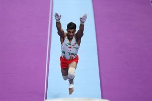 ژیمناستیک هنری قهرمانی آسیا؛ الفتی به برنز رسید