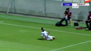 گل اول هوادار به نساجی (امیرمحمد ستایش)