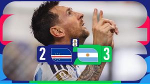 خلاصه بازی آرژانتین 3-2 کیپ ورد (صعود نفسگیر با گل و پاسگل مسی)