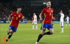 اسپانیا 3 - 1 ایتالیا؛ با هتتریک سائول، لاروخا در فینال حریف آلمان شد