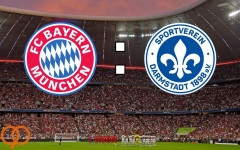  ترکیب رسمی تیم های بایرن مونیخ و دارمشتات