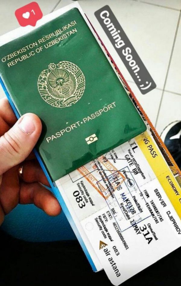 چپاروف در مسیر تهران عکس