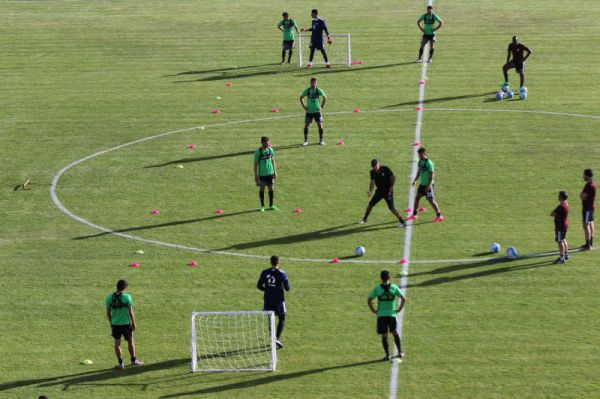 گل کوچک در تمرینات تیم ملی عکس